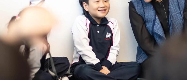 Engaging elementary Mandarin lesson at Stamford American HK