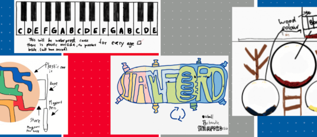 Secondary STEM designs for interactive play wall at Stamford American HK