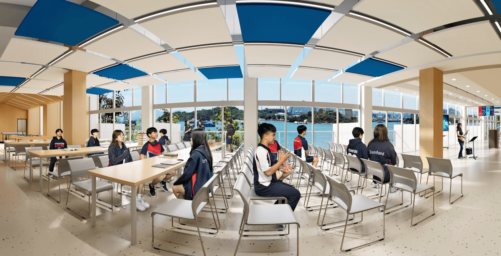 Stamford American School West Kowloon Campus_Habour View