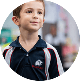 Confident Elementary Stamford HK student