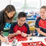 Hands on STEM learning in the Innovation Center at Stamford HK