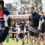 Competitive games at Stamford American HK Sports Day